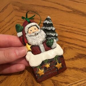 Santa Claus Hand Painted Ornament